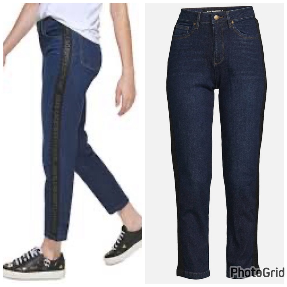 Karl Lagerfeld Logo Jeans